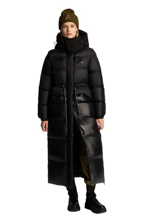 Tingwick 2-in-1 Maxi Puffer with Removable Sleeves