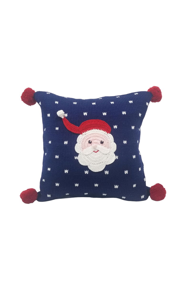 Melange Collection 10" Santa Pillow, Main, color, 