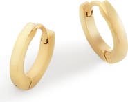 Mint & Lily Dainty Huggie Hoop Earrings