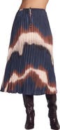 Bella Dahl Pleated Midi Skirt