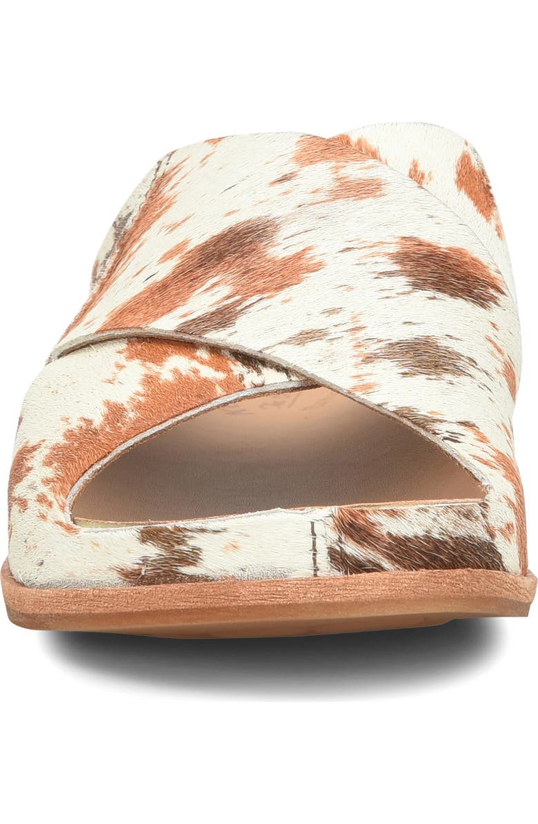 Kork-Ease<sup>®</sup> Tutsi Genuine Calf Hair Platform Slide Sandal, Alternate, color, Multi Calf Hair
