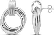 SHYMI Twisted Loop Drop Earrings