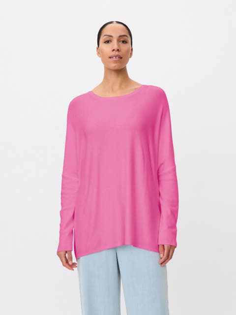 Mafanasi Round Neck Oversized Top