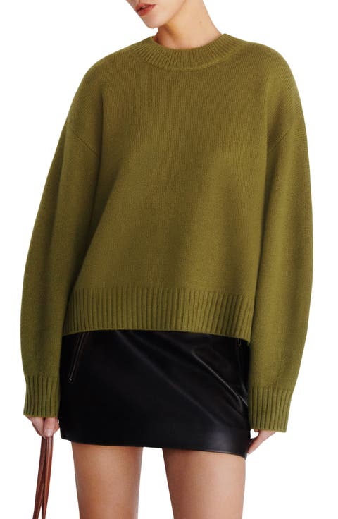 Cove Cashmere Oversized Crewneck Sweater