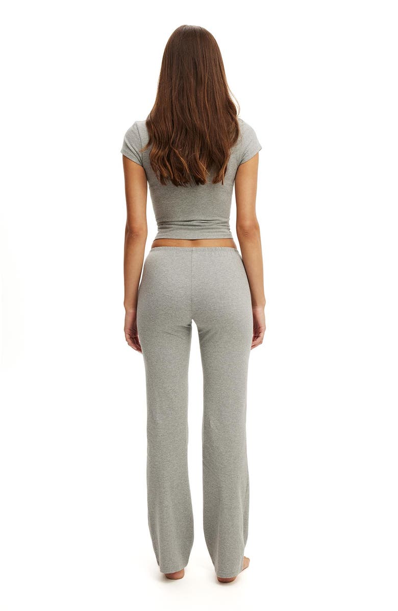 COTTON ON BODY Women's Dreamy Soft Flare Pant, Alternate, color, Mid Grey Marle