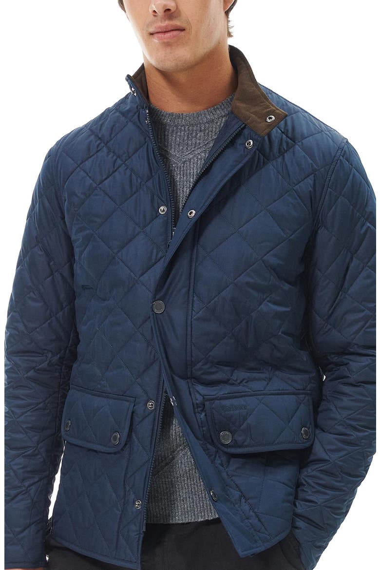 Lowerdale Quilted Jacket, Main, color, NAVY
