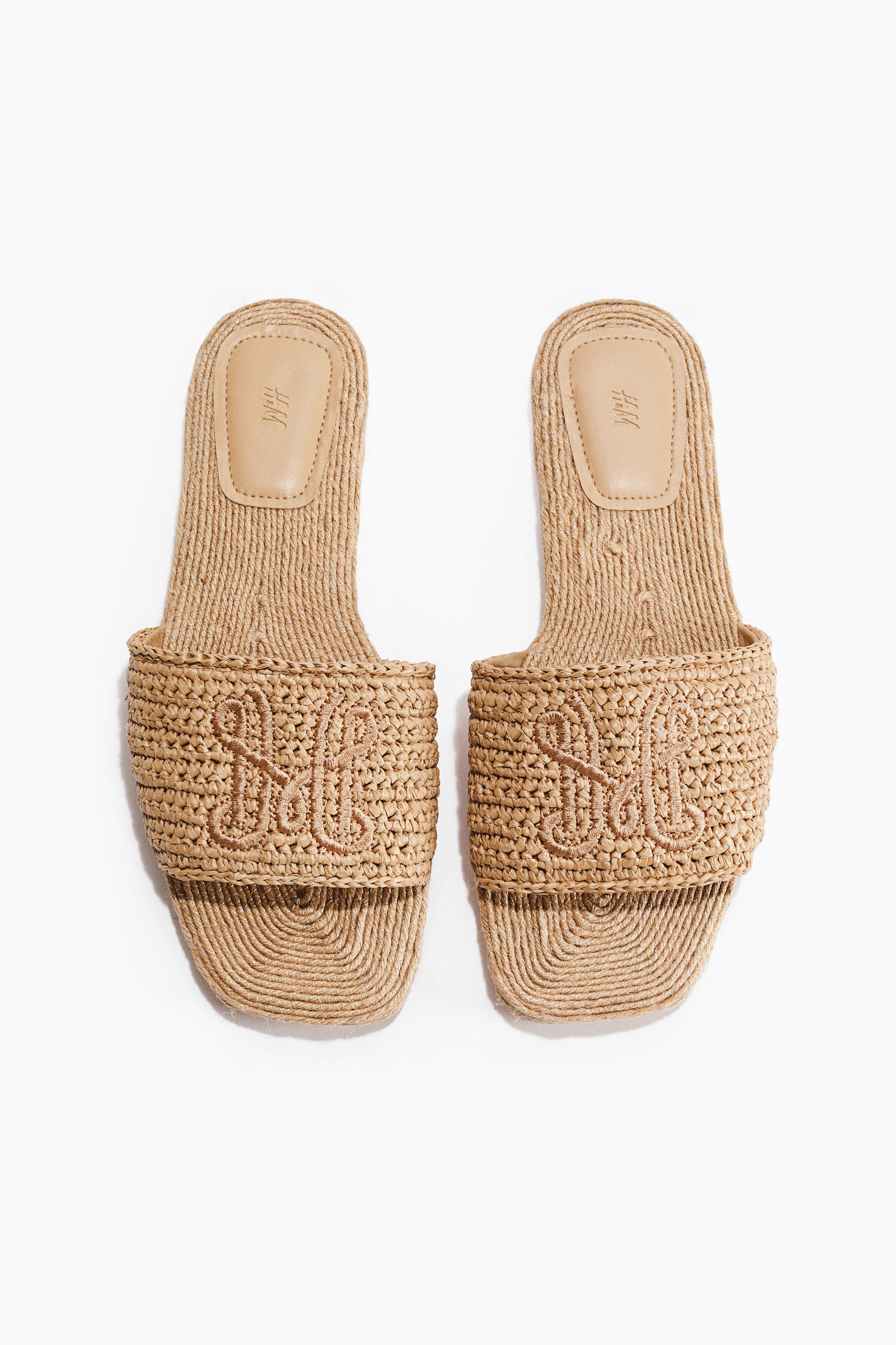 H&M Espadrille Sandals, Main, color, Beige