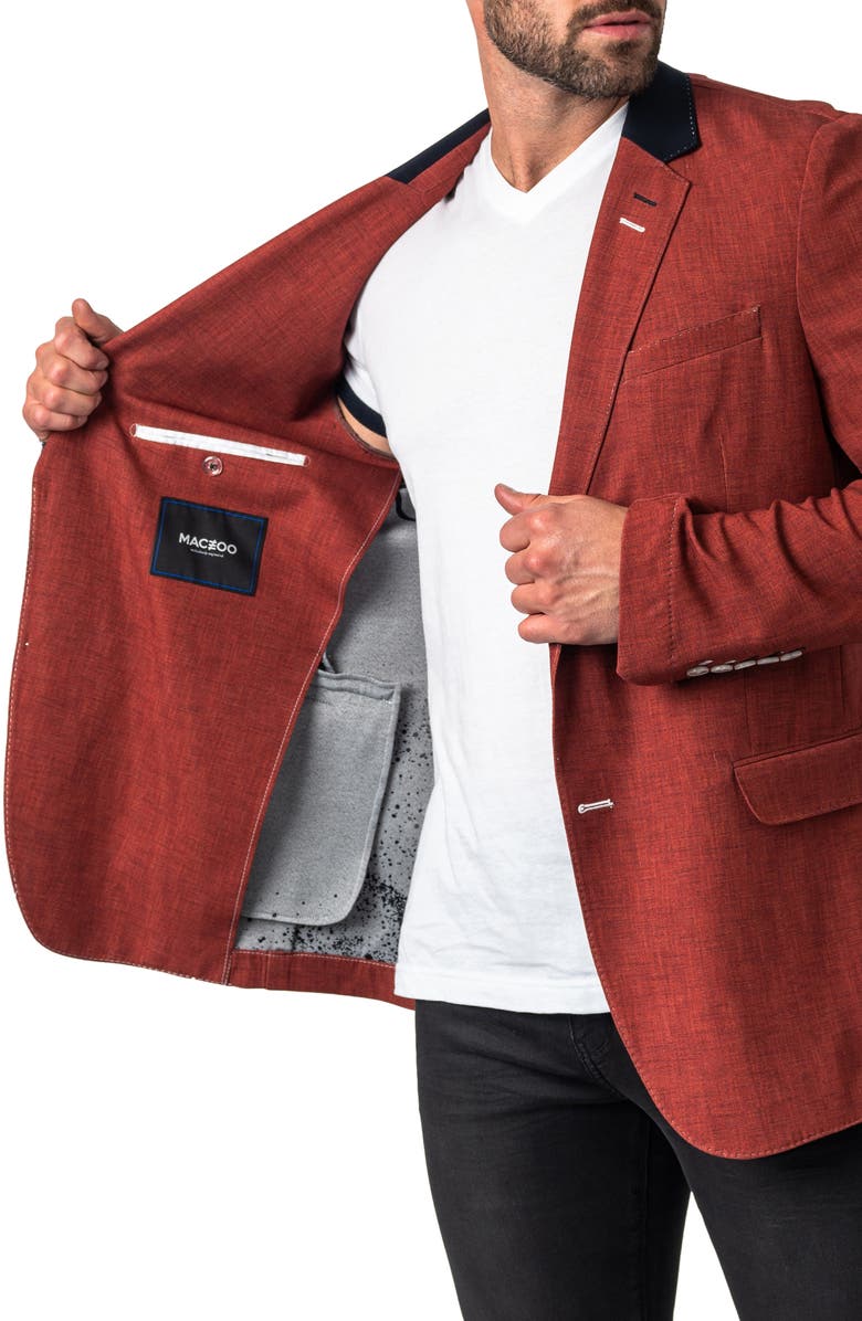 Maceoo Unconstructed Shadow Blazer, Alternate, color,