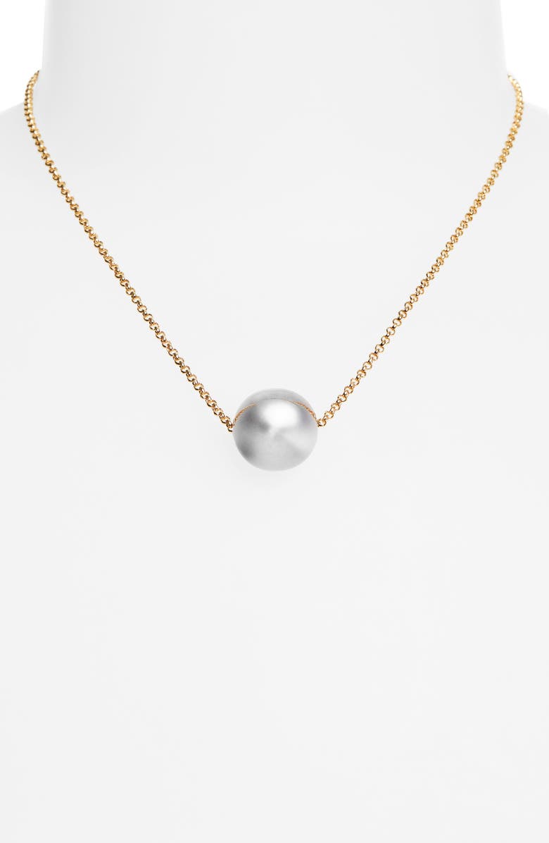 Isabel Marant Orb Pendant Necklace, Alternate, color, Dore/ Silver