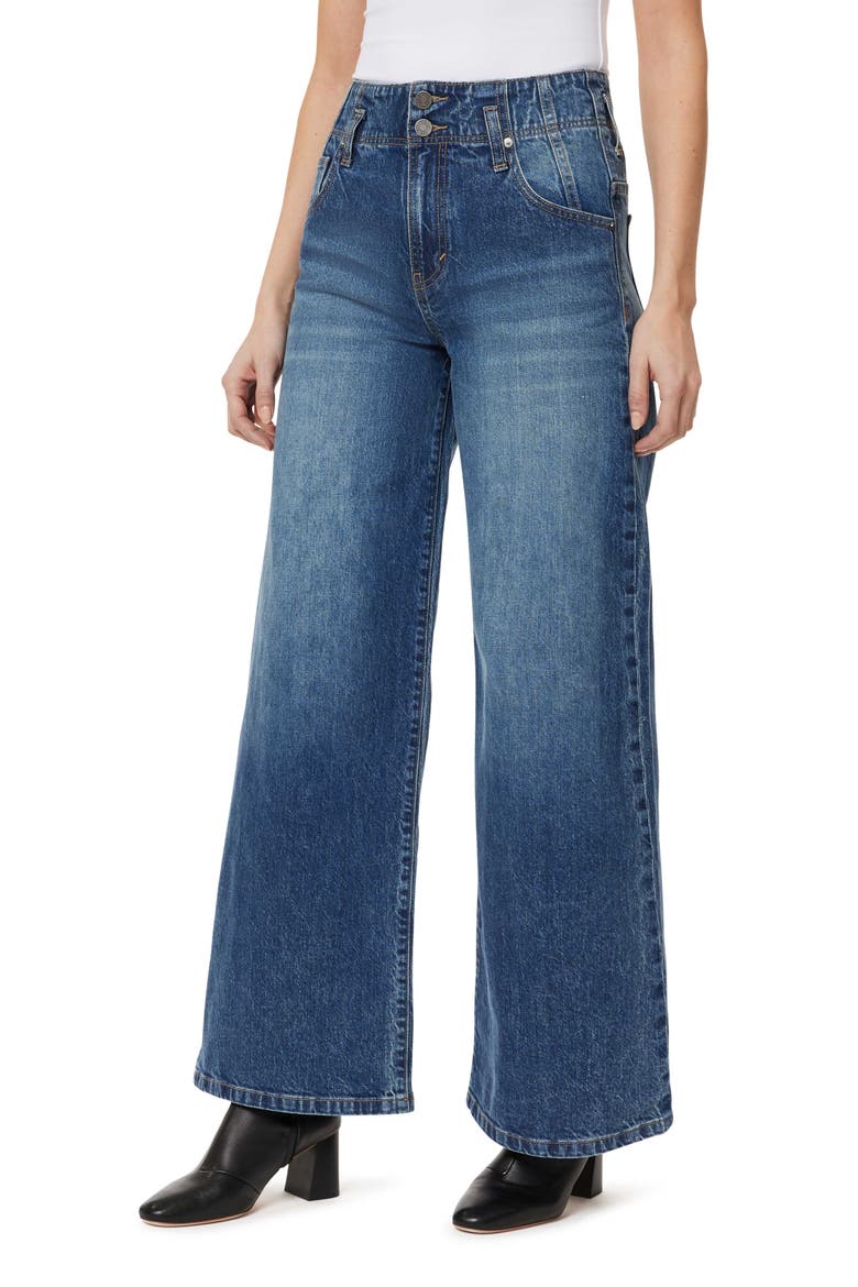Easton Wide Leg Jeans, Alternate, color, LAKE