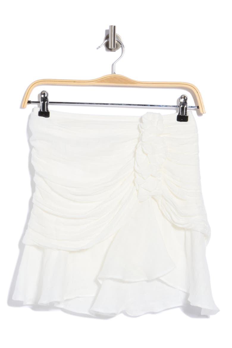 Blanca Miniskirt, Main, color, WHITE