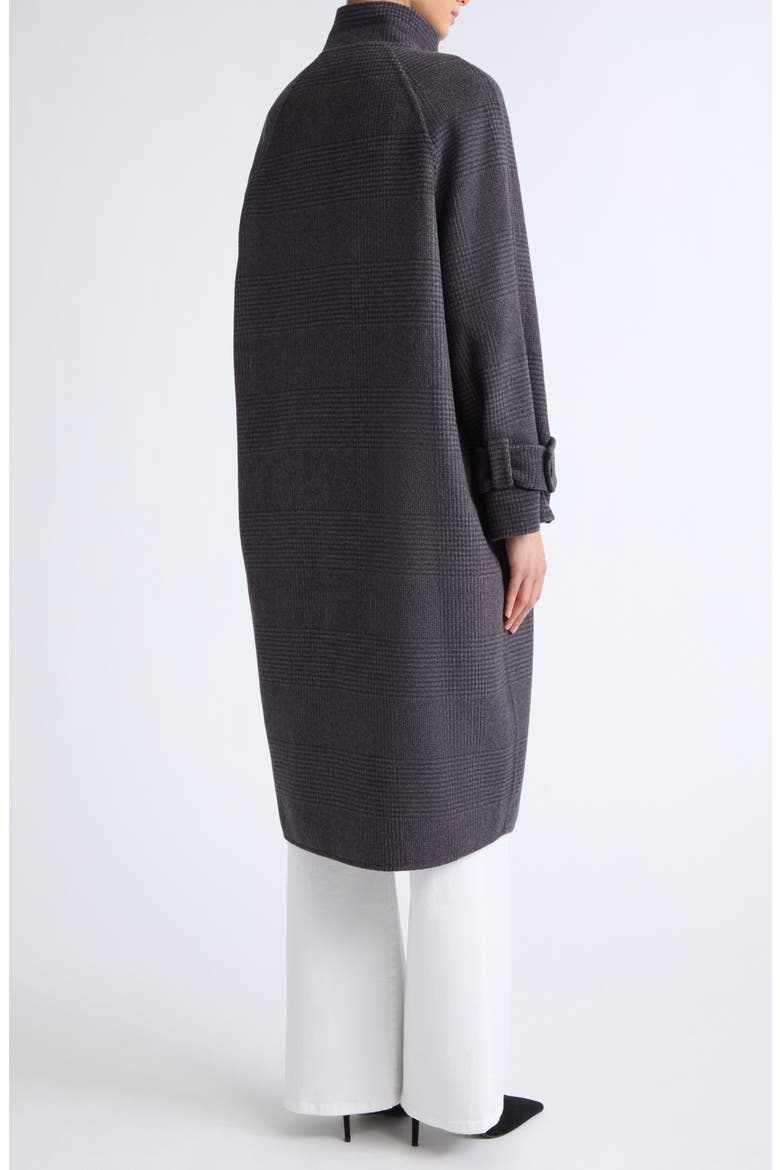Military Double Breasted Wool & Cashmere Coat, Alternate, color, 177 AMETHYST