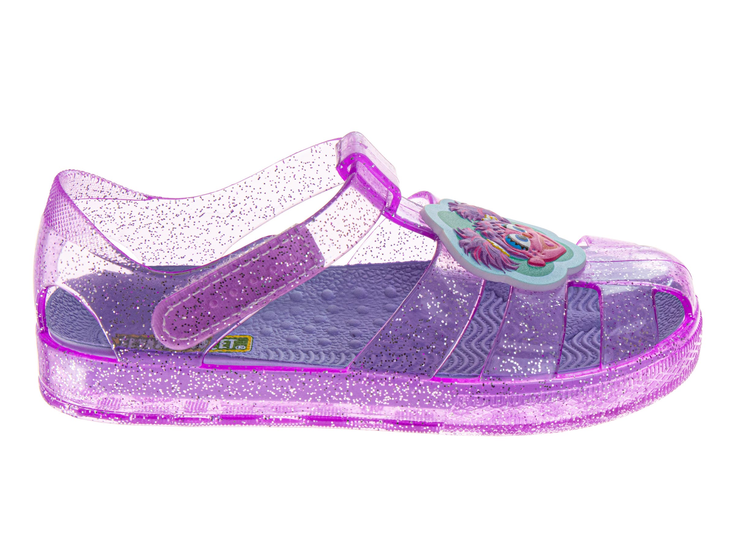 Sesame Street<sup>®</sup> Character Girls Sandals, Alternate, color, Light Purple