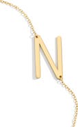 Mint & Lily Statement Initial Necklace