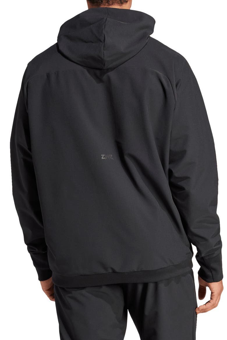 Sportswear Z.N.E. Woven Zip Jacket, Alternate, color, BLACK