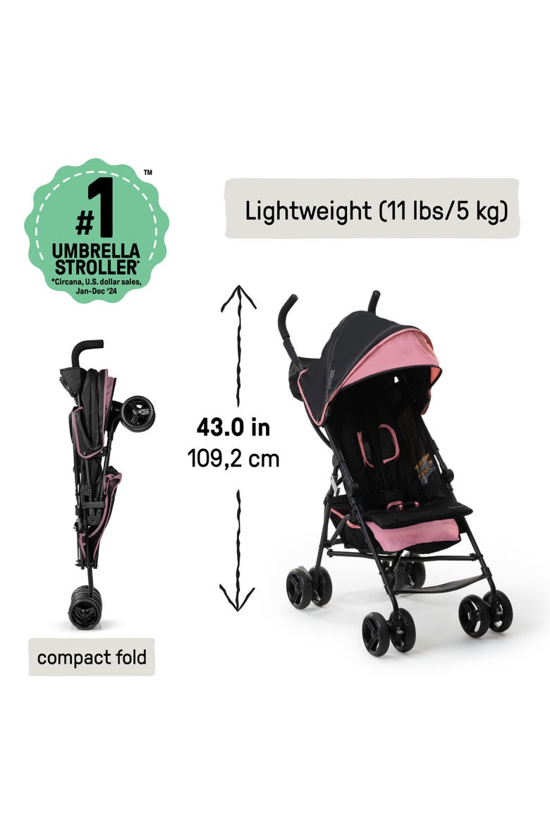 3Dmini Convenience Stroller, Alternate, color, Pink