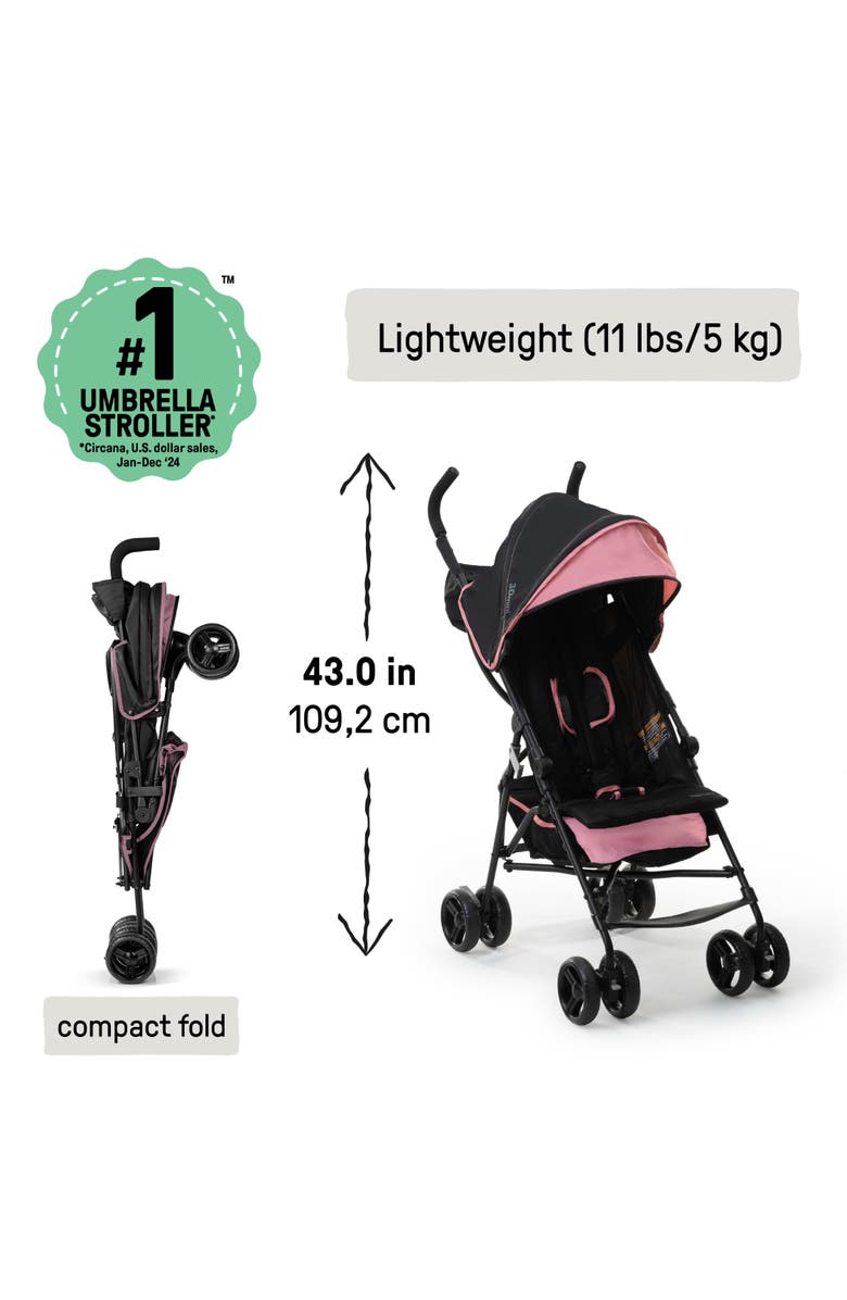 INGENUITY 3Dmini Convenience Stroller, Alternate, color, Pink