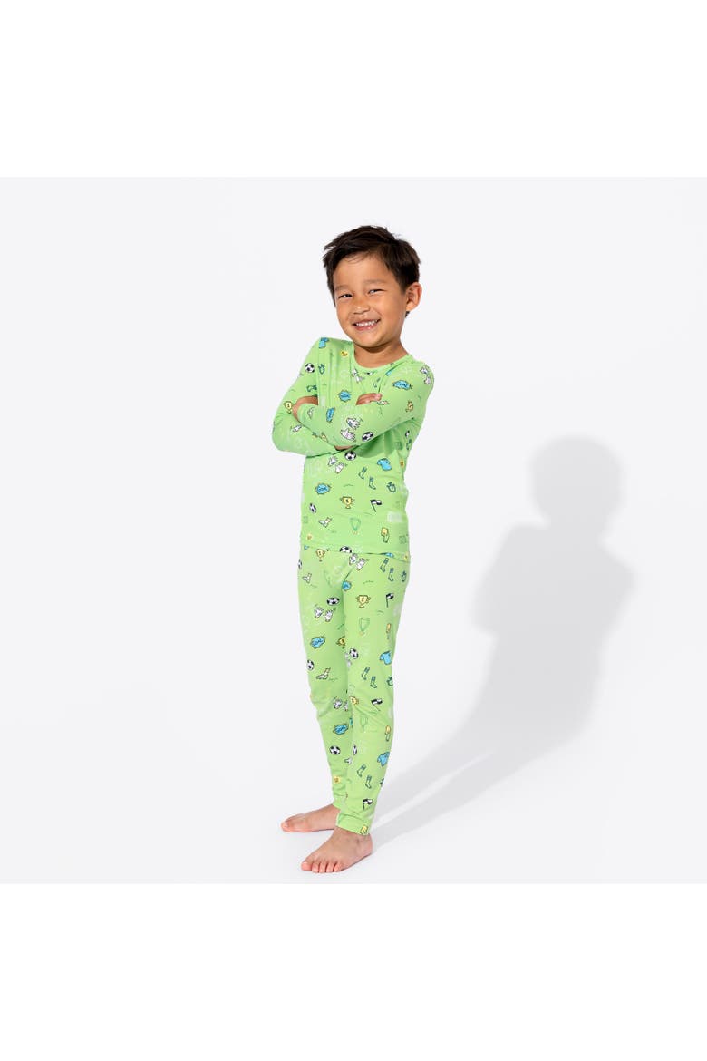 Kids' Soccer Set of 2 Piece Pajamas, Alternate, color, Soccer