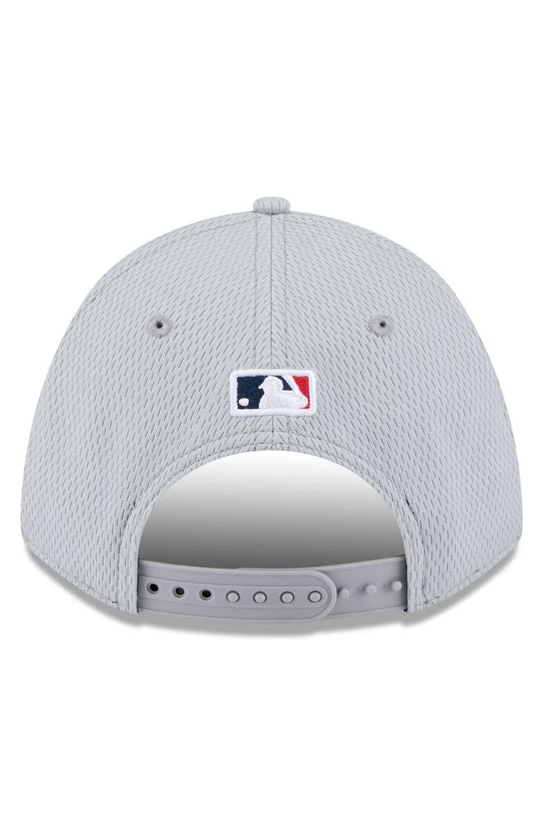 New Era Men's New Era Gray Boston Red Sox 2025 MLB Clubhouse 9FORTY M-Crown Adjustable Hat, Alternate, color, 