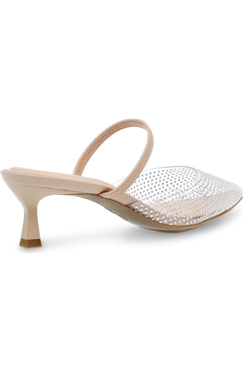 Anne Klein Iella Convertible Strap Slingback, Alternate, color, Clear / Nude