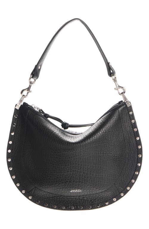 Isabel Marant Oskan Bubble Soft Leather Hobo Bag In Multi