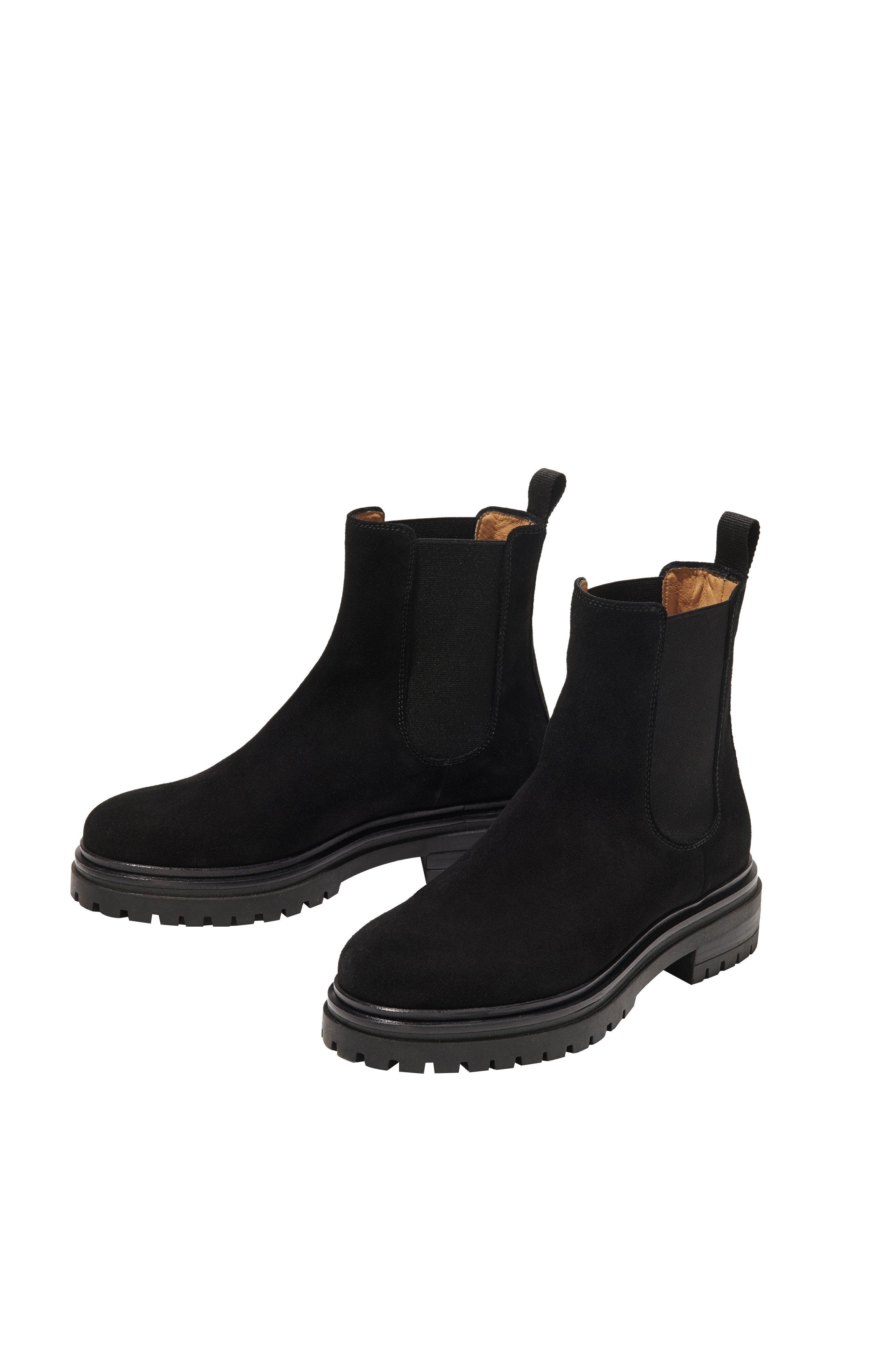 The West Chelsea Boot, Alternate, color, Black Suede