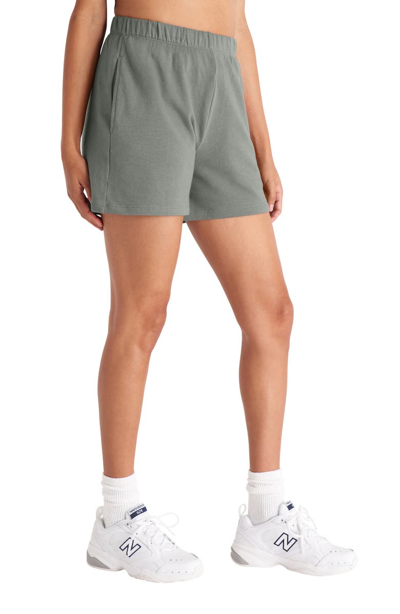 The Standard Stitch The Sweat Short, Alternate, color, Thyme