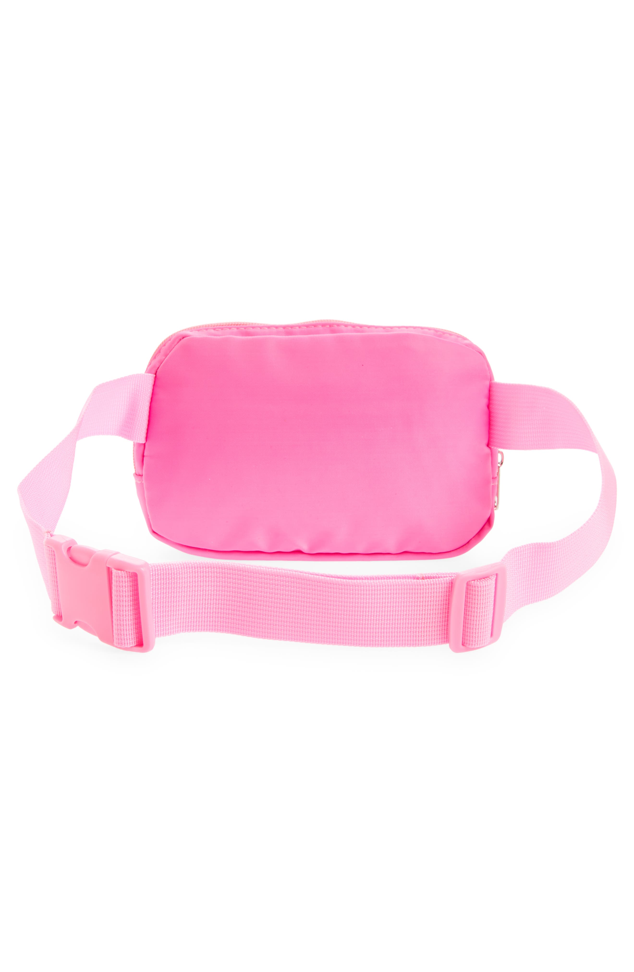 Kids' Belt Bag, Alternate, color, BRIGHT PINK