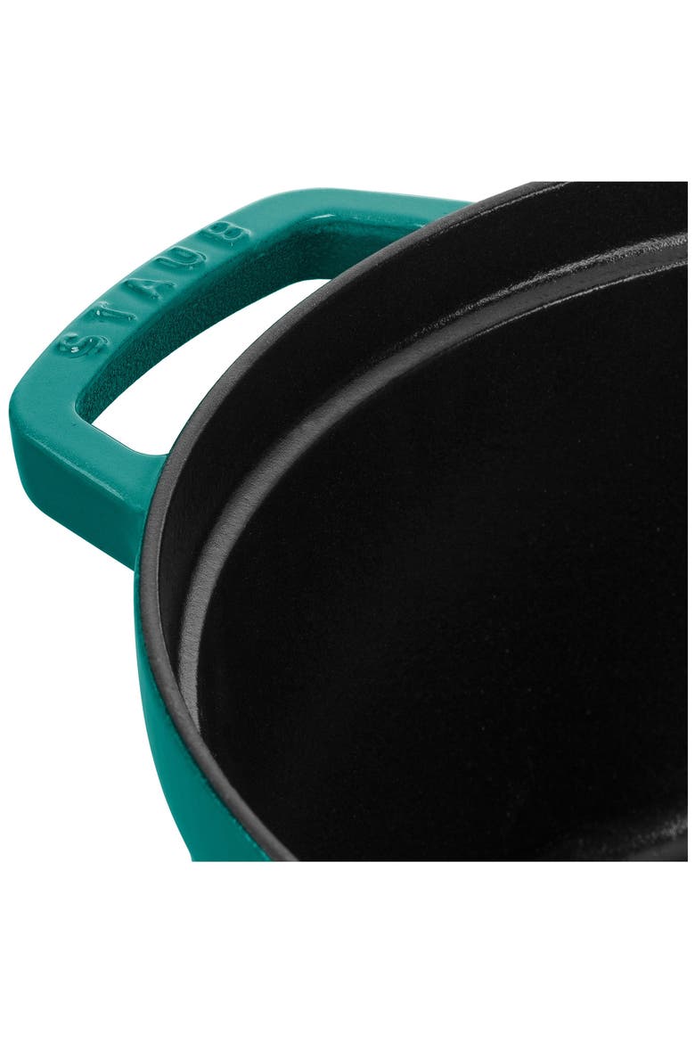 7-Quart Enameled Cast Iron Dutch Oven, Alternate, color, TURQUOISE