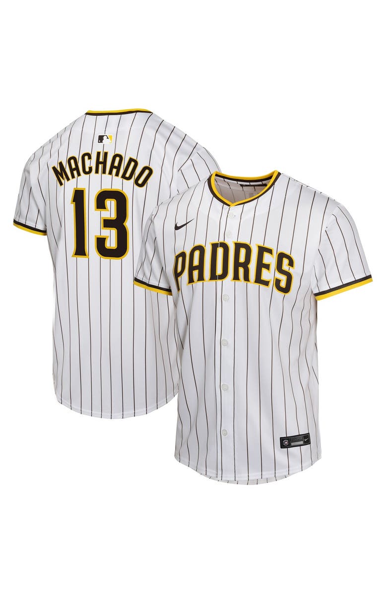 Nike Youth Nike Manny Machado White San Diego Padres Home Game Player Jersey, Alternate, color, White