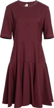 Marni Mending Embroidery Midi Dress