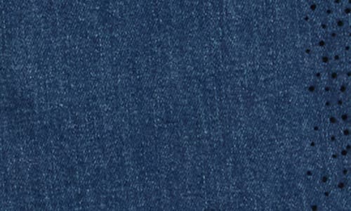 7 For All Mankind Alexa Rhinestone High Waist Straight Leg Jeans