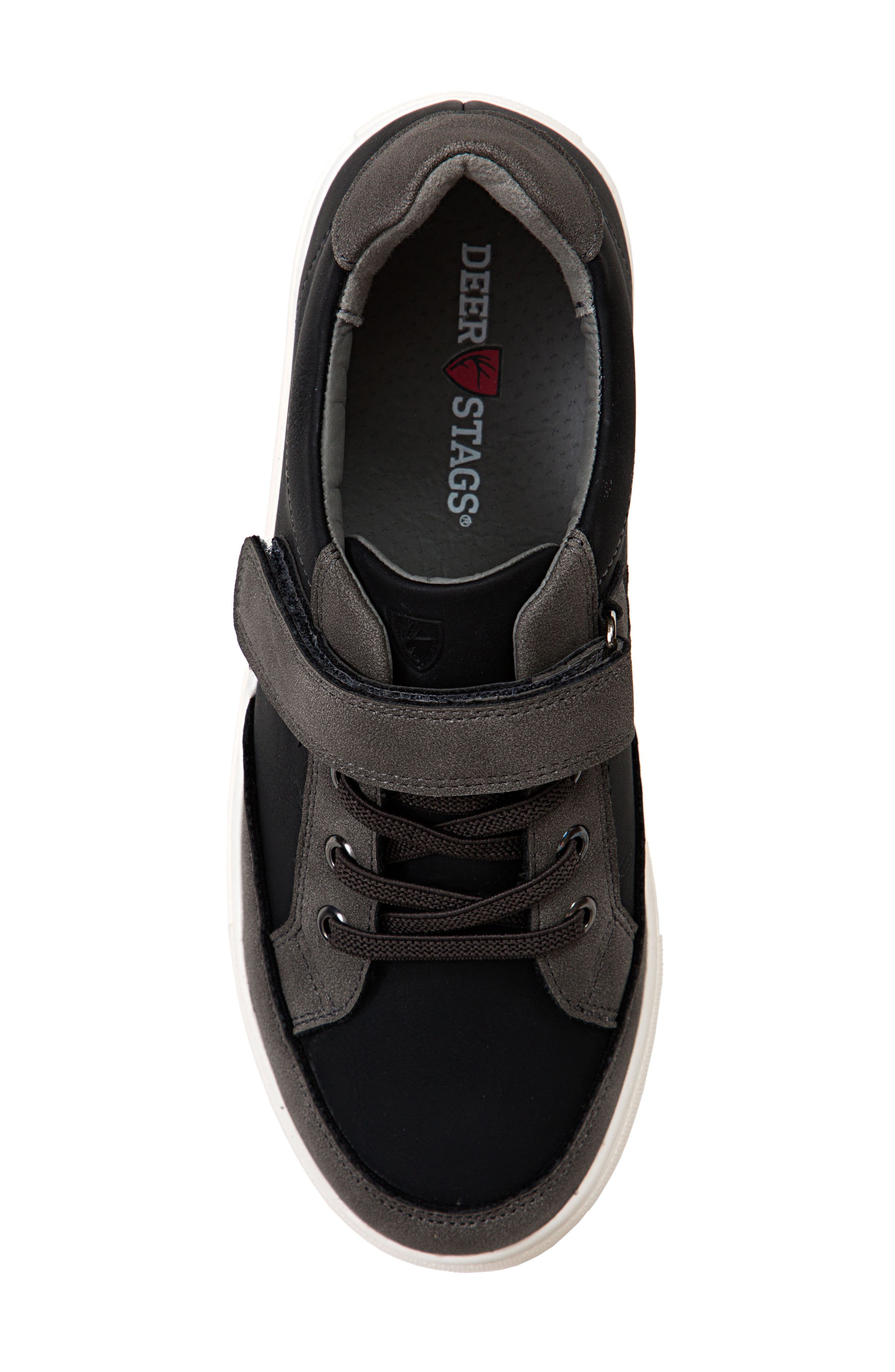 Deer Stags Kids' Jose Sneaker, Alternate, color, Black/ Dark Grey