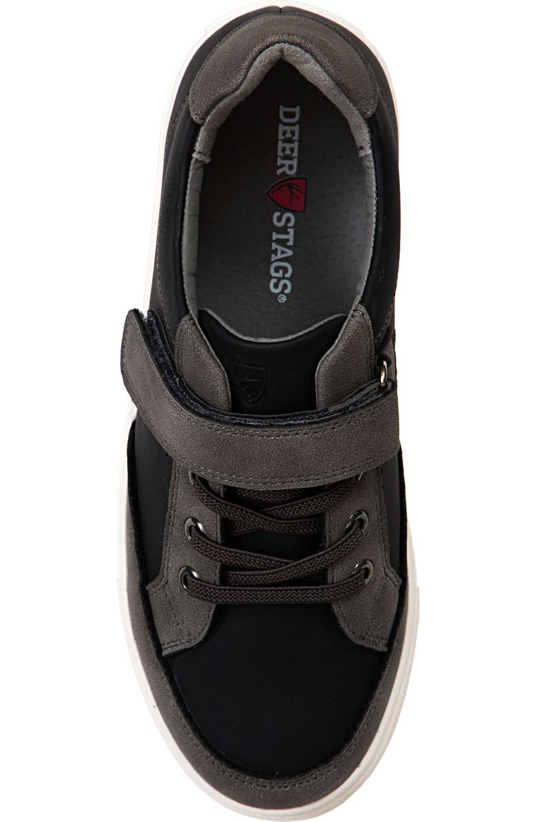 Deer Stags Kids' Jose Sneaker, Alternate, color, Black/ Dark Grey