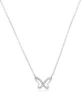 The Lovery Fine Jewelry Mini Diamond Butterfly Cutout Necklace