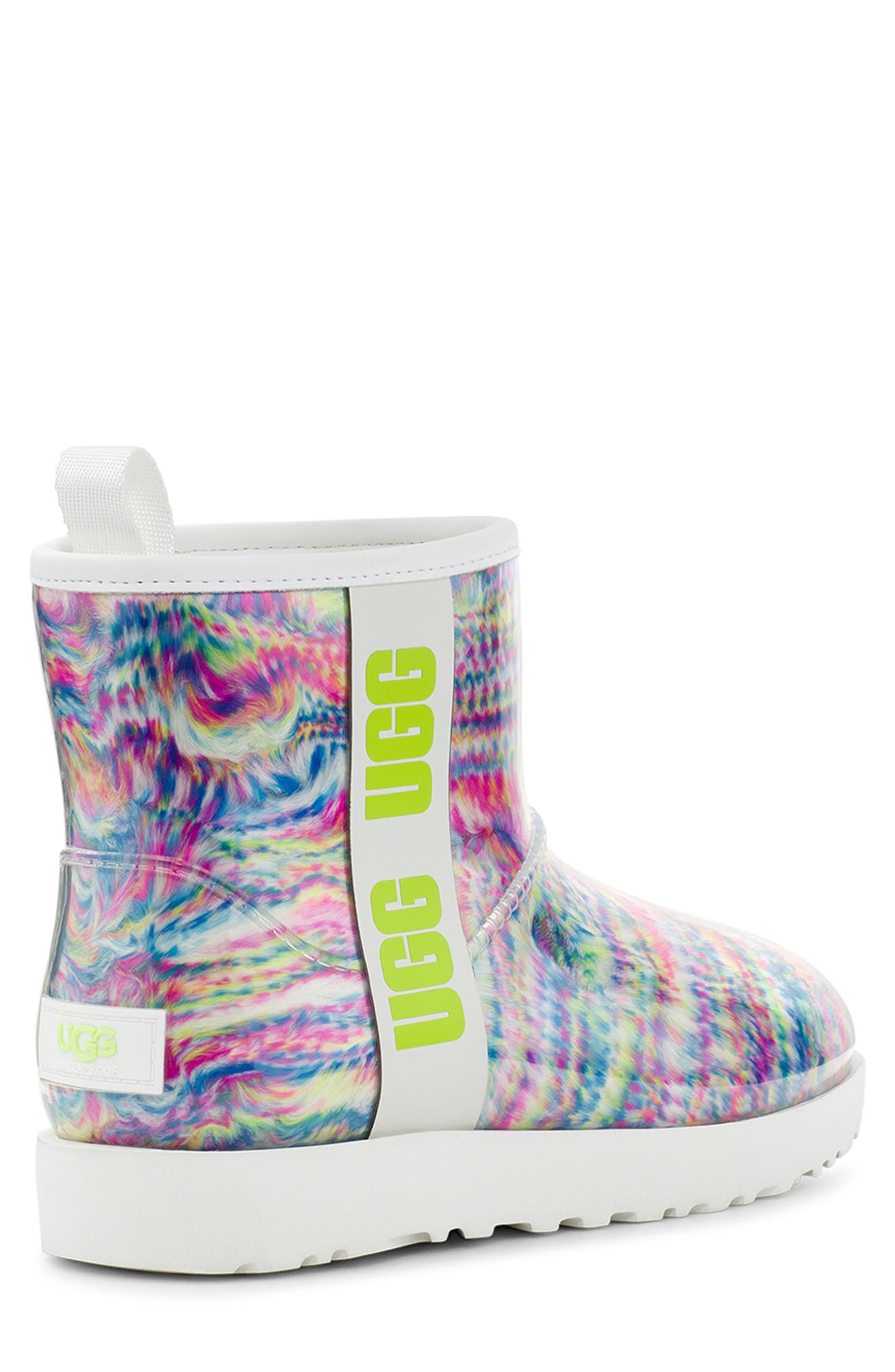 UGG<sup>®</sup> Classic Mini Pixelate Waterproof Boot, Alternate, color, 