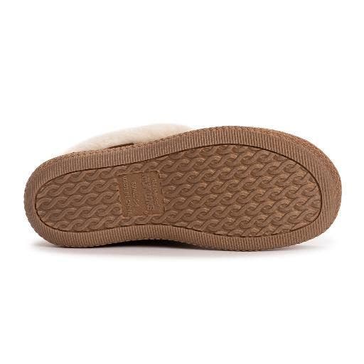MUK LUKS Selah Slipper, Alternate, color, Chestnut