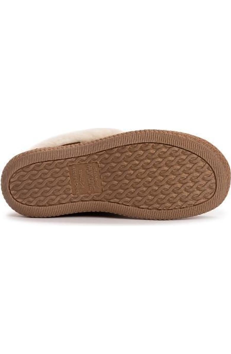 MUK LUKS Selah Slipper, Alternate, color, Chestnut