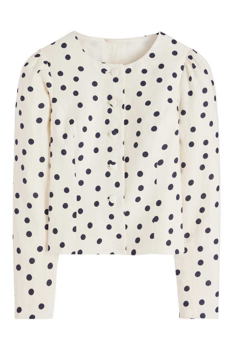 Salisbury Jacket, Alternate, color, IVORY/ PAINTED DOT