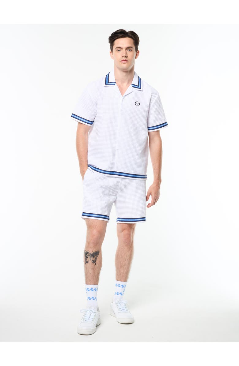Sergio Tacchini Chiaro Cabana Shirt, Alternate, color, Brilliant White