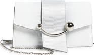 Strathberry Crescent Lizard Embossed Handbag on a Chain