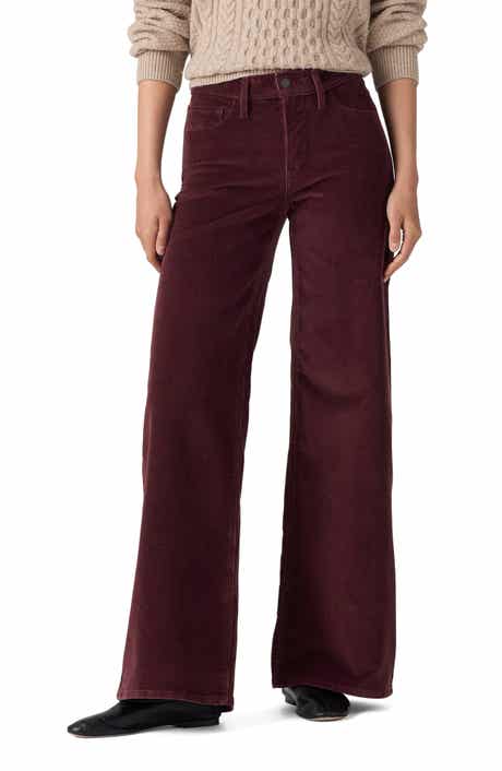 318 Shaping Wide Leg Corduroy Pants