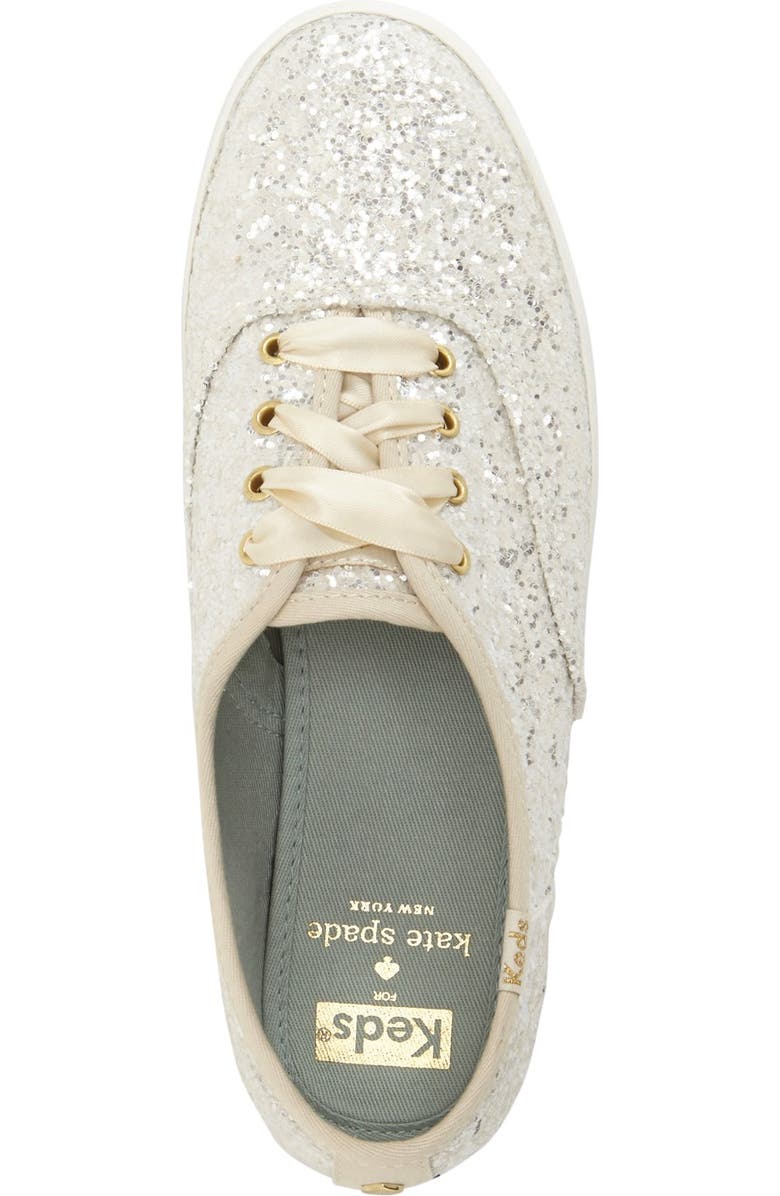 Keds<sup>®</sup> x kate spade new york Keds<sup>®</sup> for kate spade new york glitter sneaker, Alternate, color,