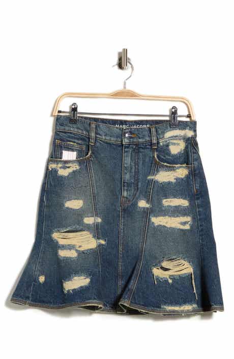 Rip & Repair Denim Miniskirt