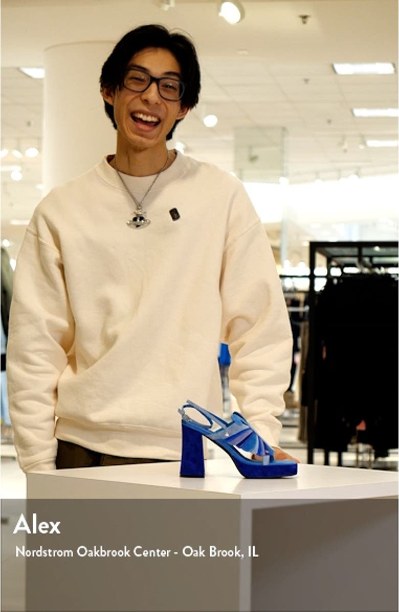 Monarch Platform Sandal, sales video thumbnail