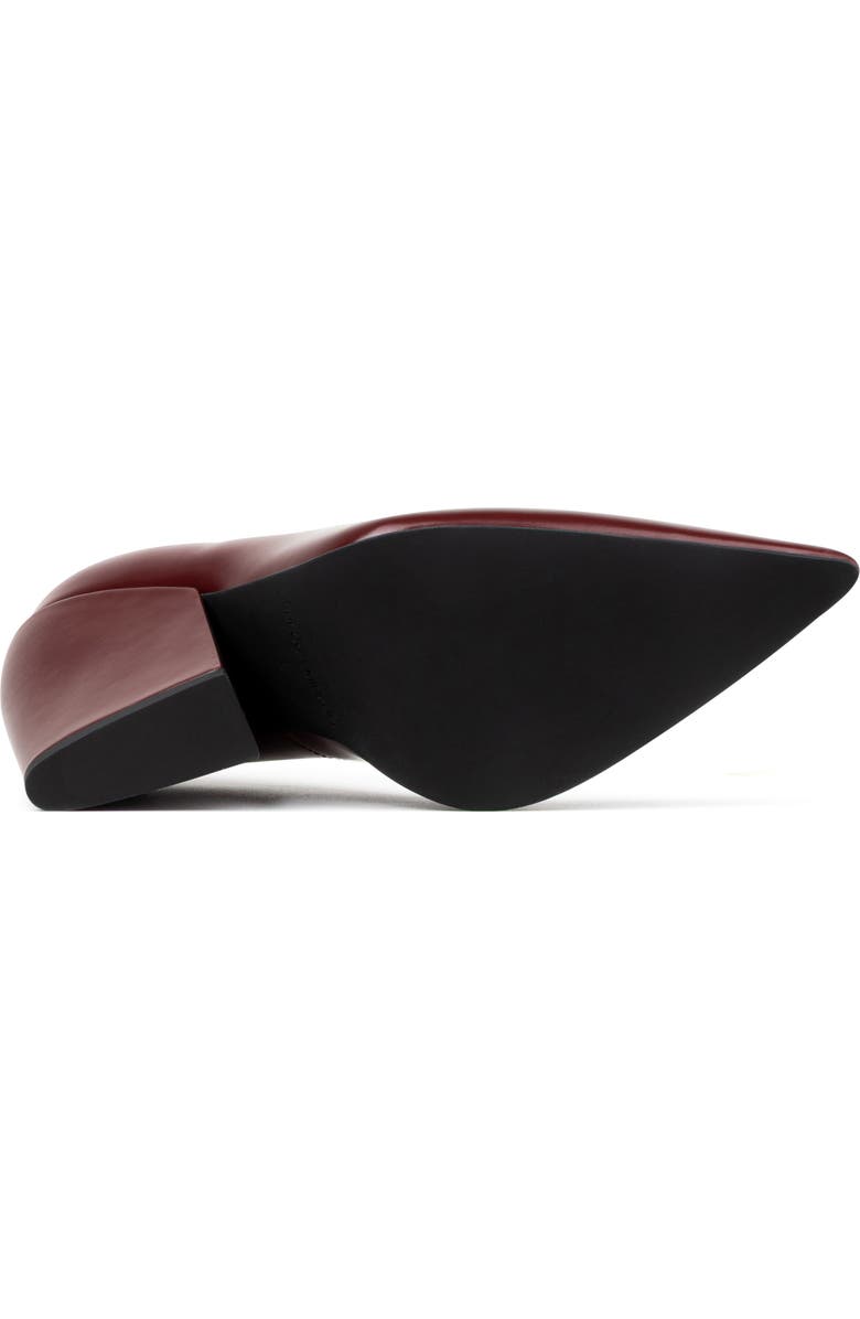 Rebecca Minkoff West Pointed Toe Pump, Alternate, color, Garnet