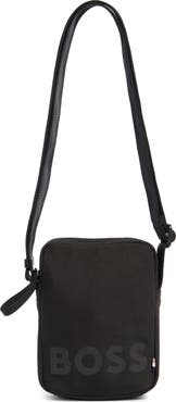 BOSS Pixel Logo Crossbody Bag
