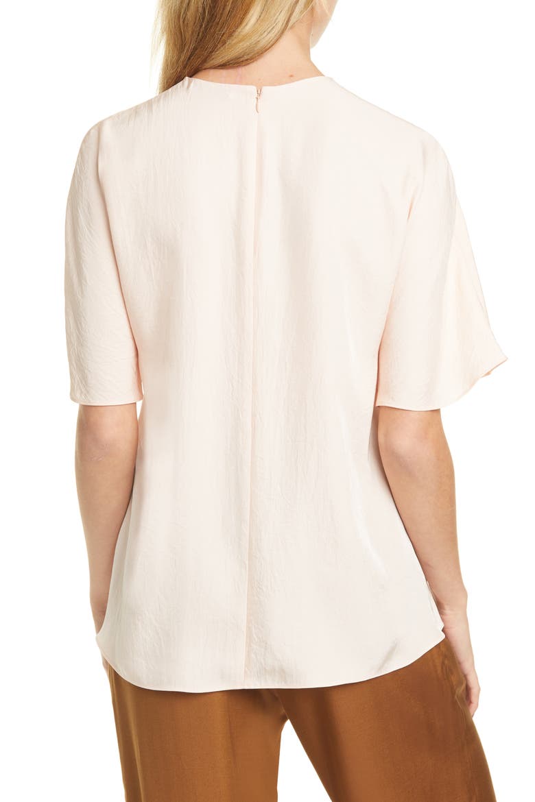 Crinkle Top, Alternate, color, PINK SAND