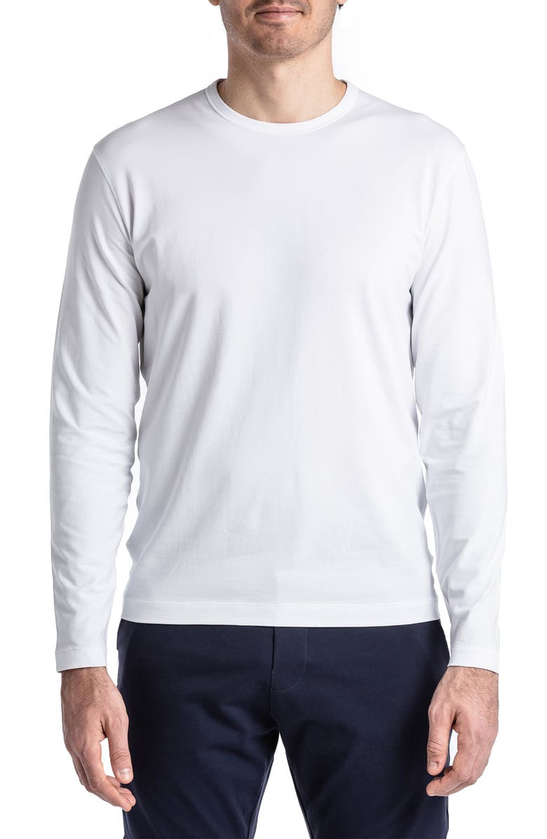 Public Rec Go-To Long Sleeve Performance T-Shirt, Main, color, White
