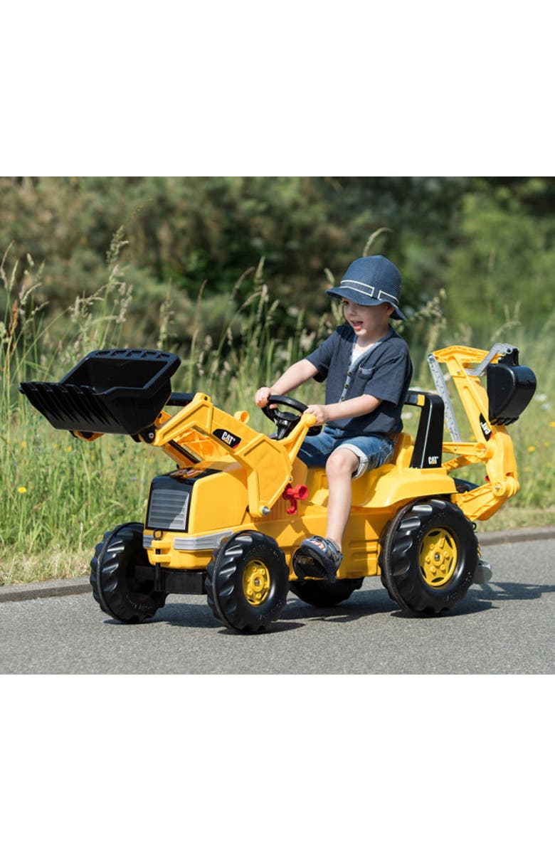 CATERPILLAR CAT<sup>®</sup>  Backhoe Tractor, Alternate, color, Yellow/Black